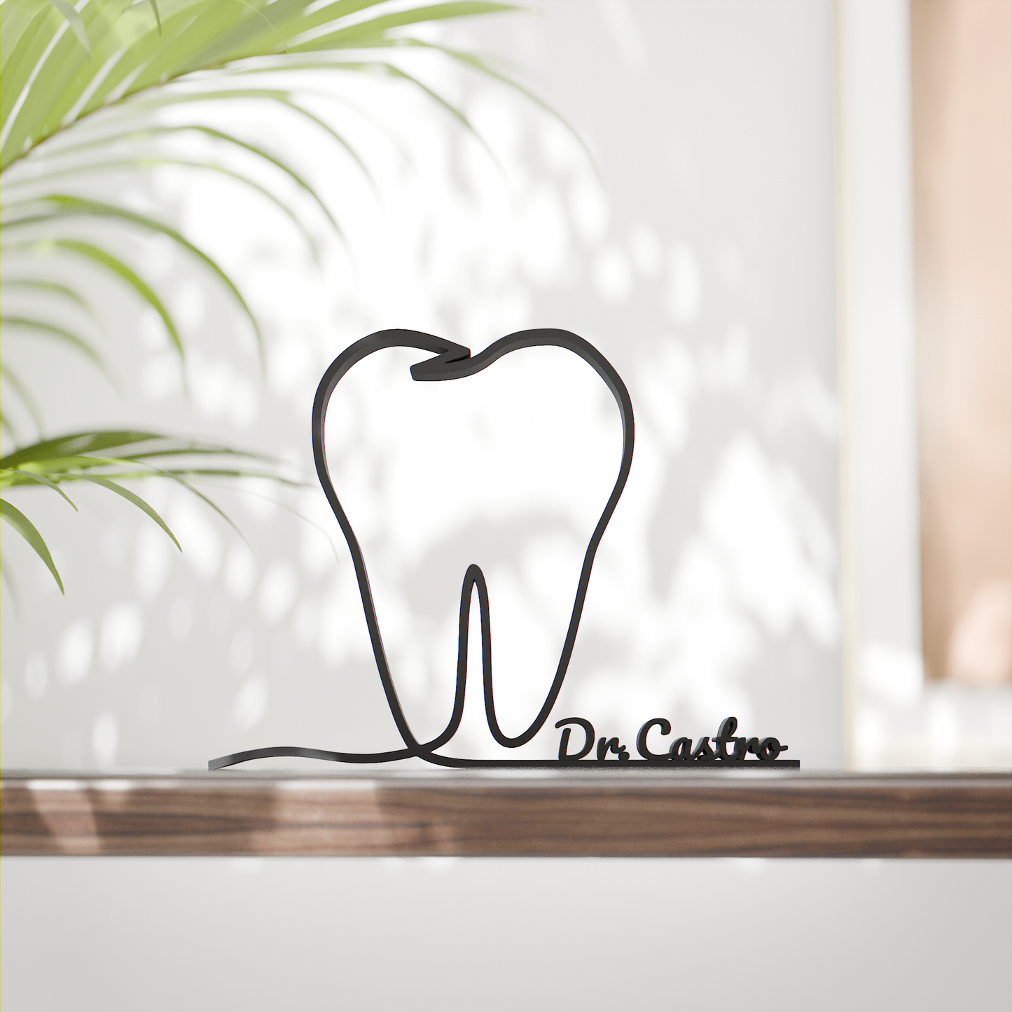 Dentist - Customized Line Art Figure