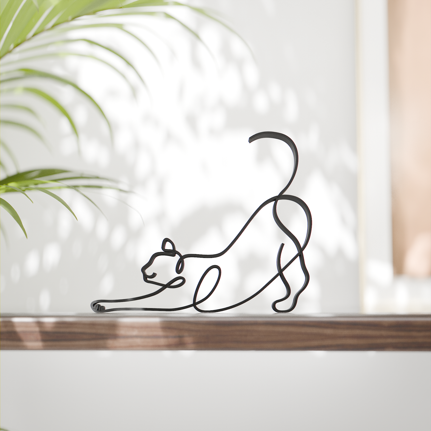 Cat 12 - Line Art Figure