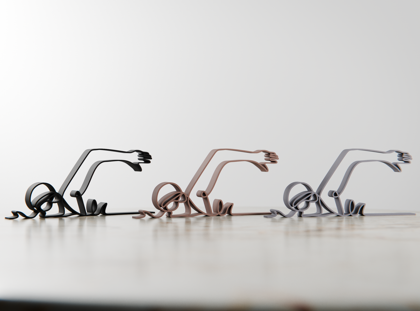Swimmer 02 - Customized Line Art Figure