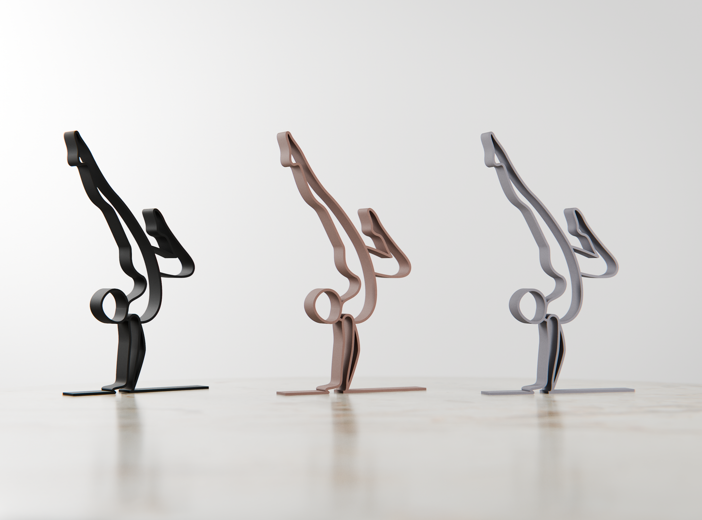 Gymnast - Customized Line Art Figure