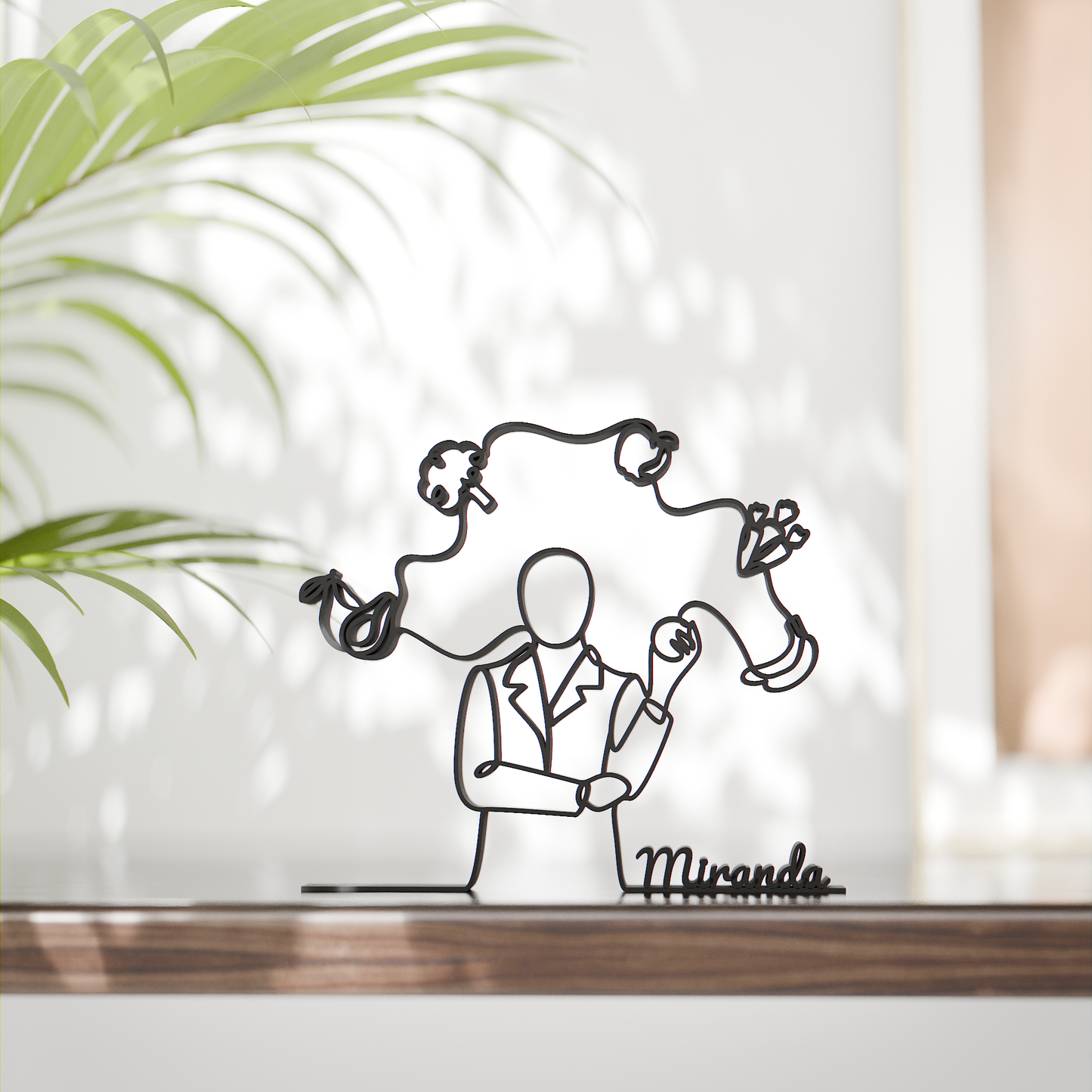 Dietitian - Customized Line Art Figure