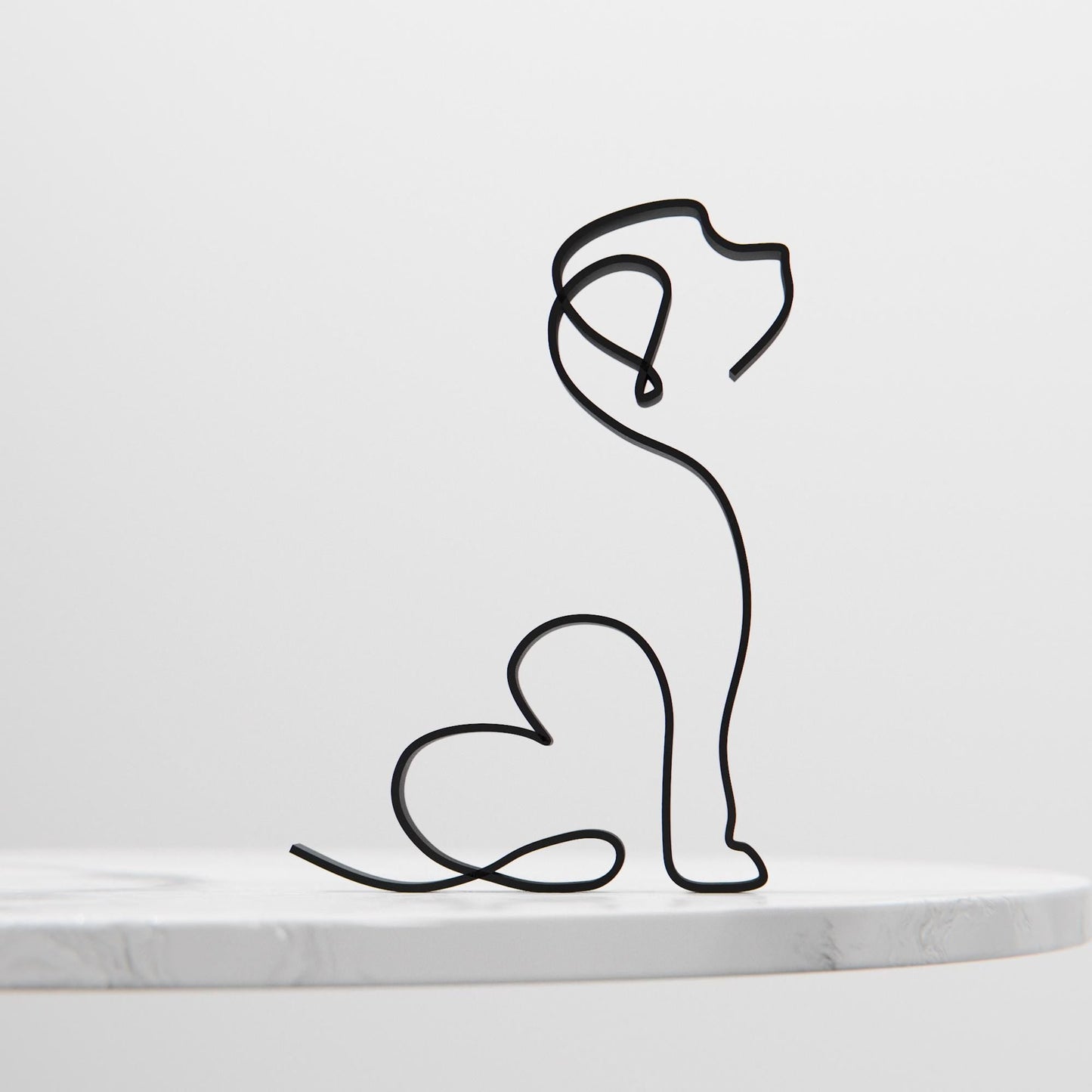 Anatolian Gift BoxCockapoo Dog 11 - Line Art Figure