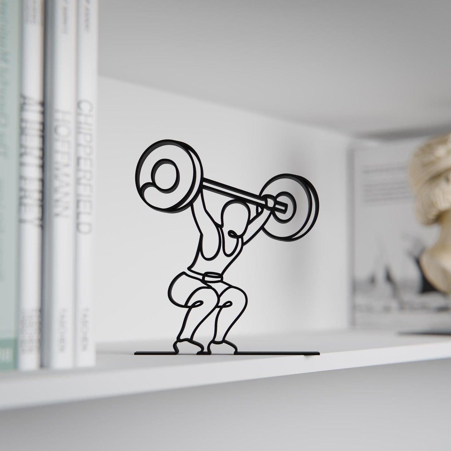 Anatolian Gift BoxCrossfitter - Customized Line Art Figure