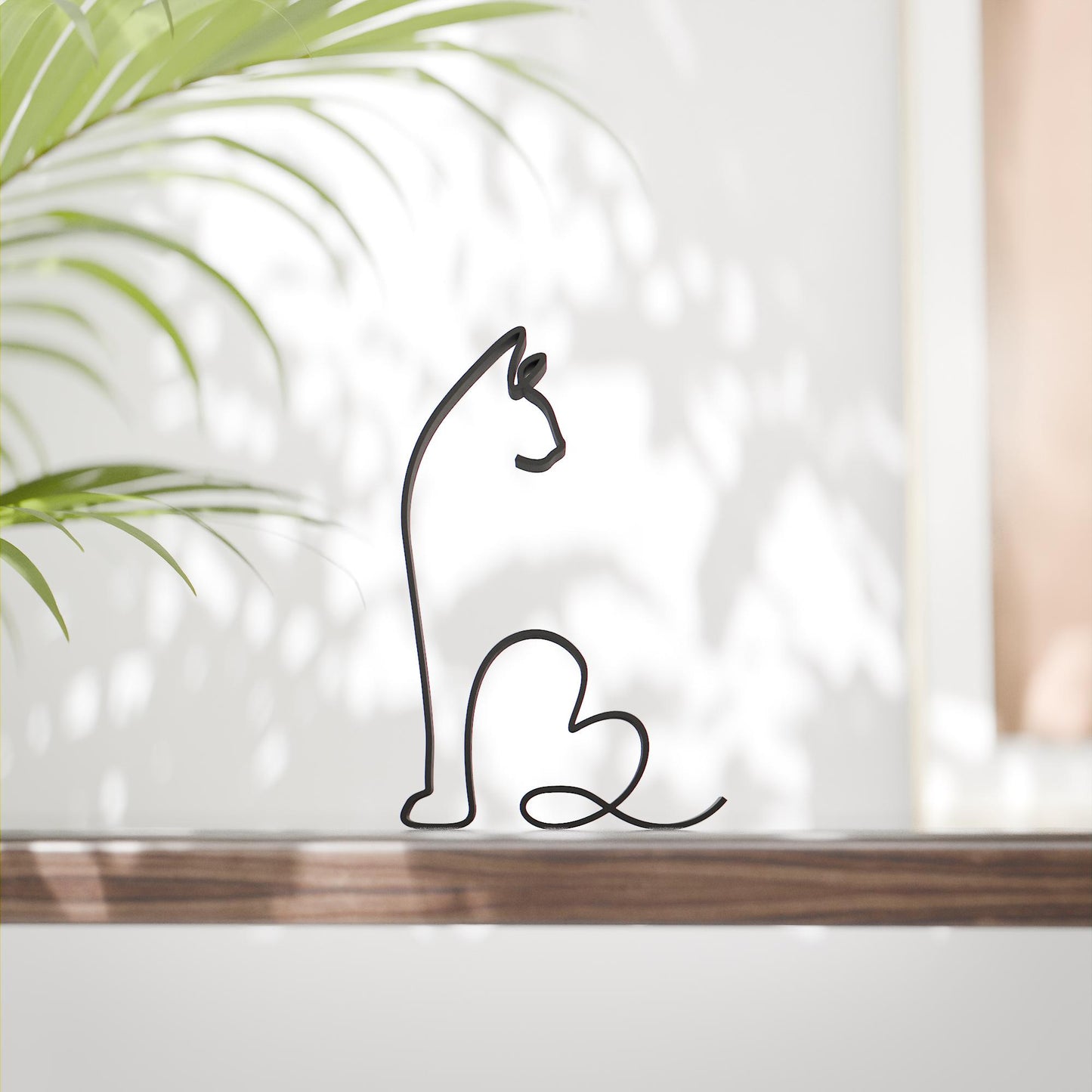 Siamese Cat 04 - Line Art Figure
