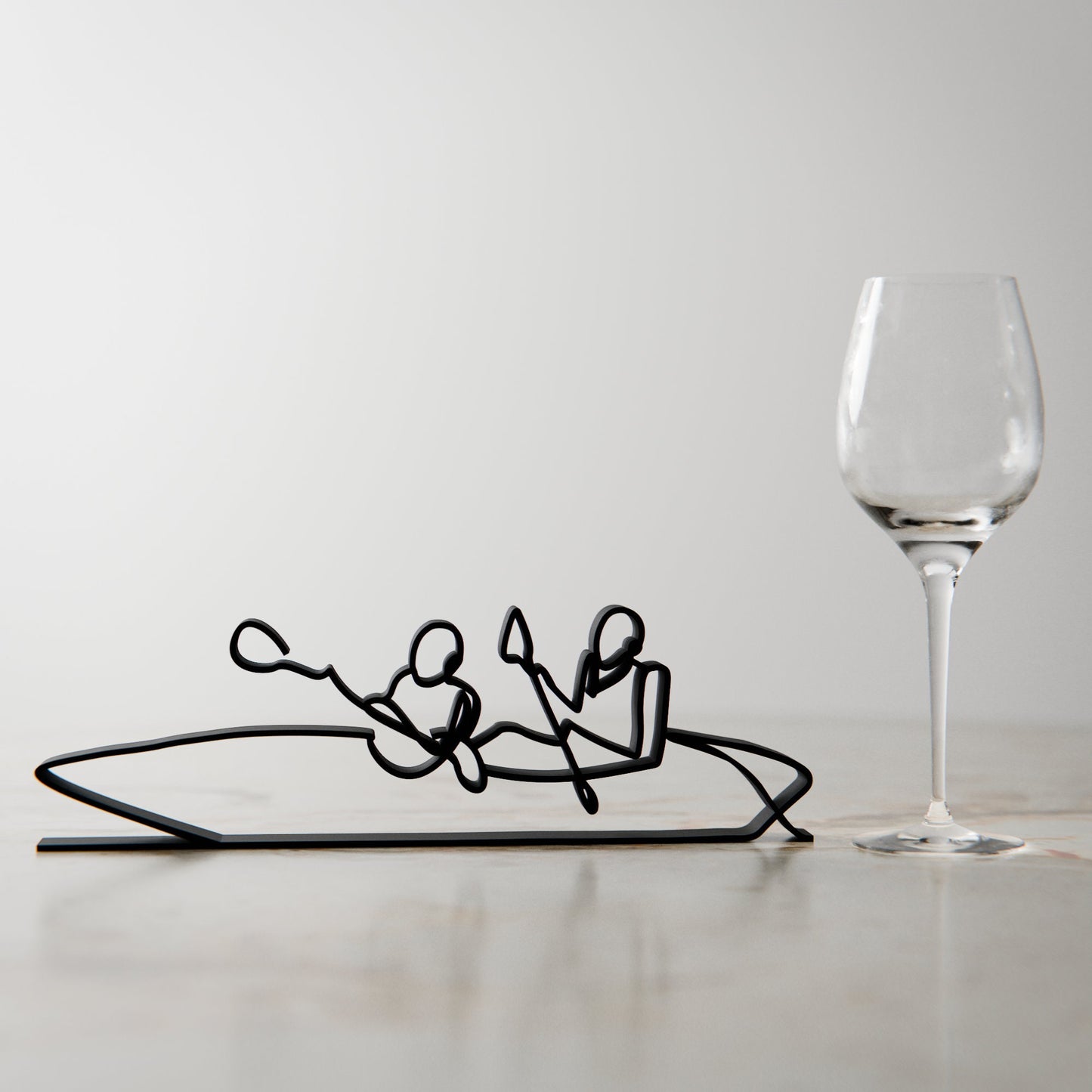 Rowers/Rowing - Customized Line Art Figure