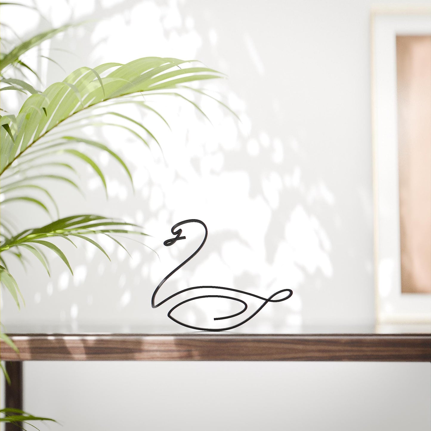 Swan - Line Art Figure
