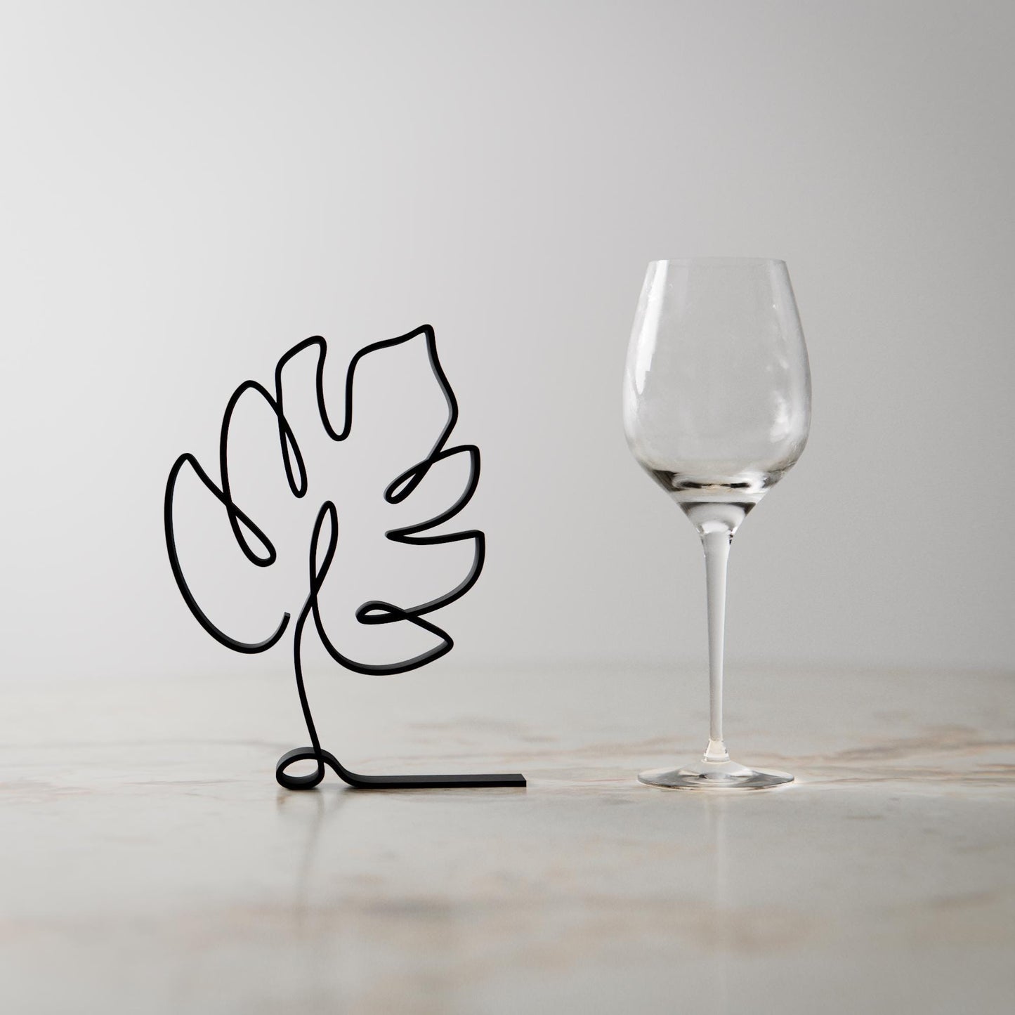 Leaf - Customized Line Art Figure