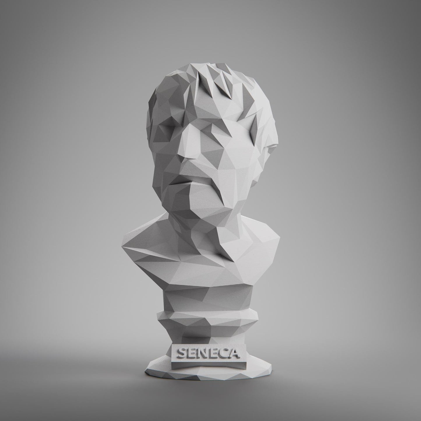 Anatolian Gift BoxStoic Set, Low Poly Bust, Greek Stoic Philosopher Sculpture, Stoic Sculpture, 3D Printed Gift, Home Decor, Office Decor