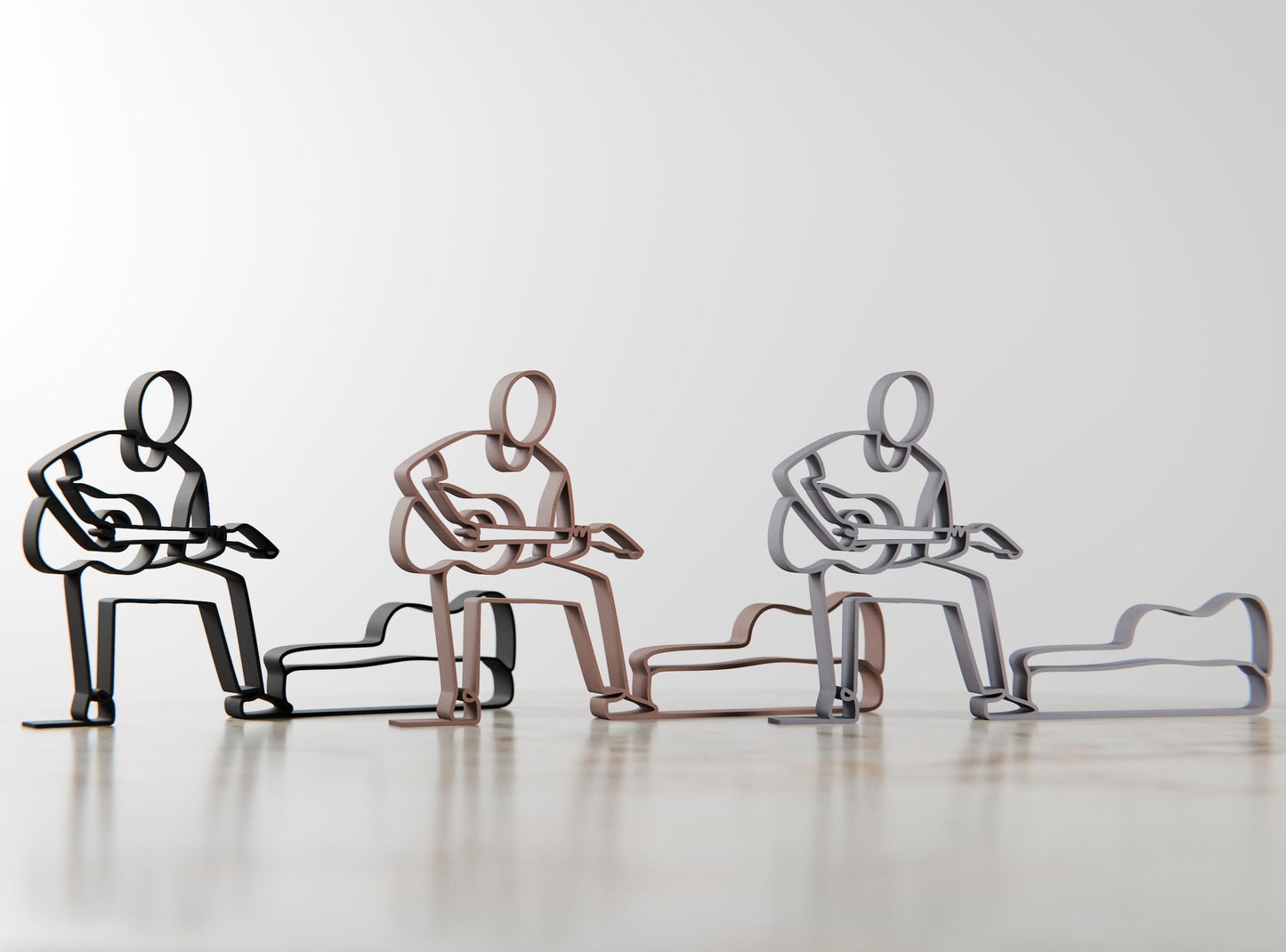 Anatolian Gift BoxStreet Musician - Customized Line Art Figure