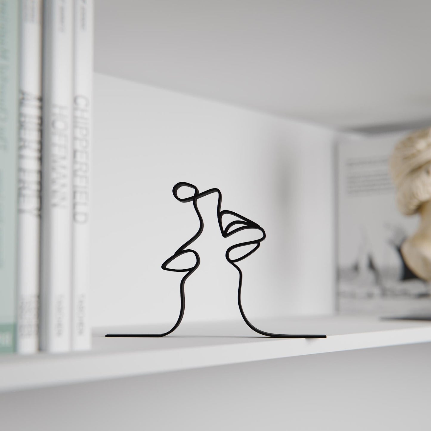 Anatolian Gift BoxThe Kiss - Customized Line Art Figure