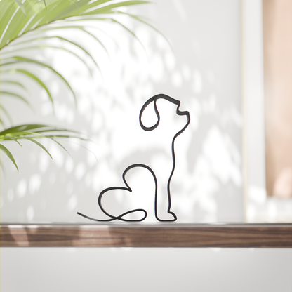 Havanese Dog 24 - Line Art Figure