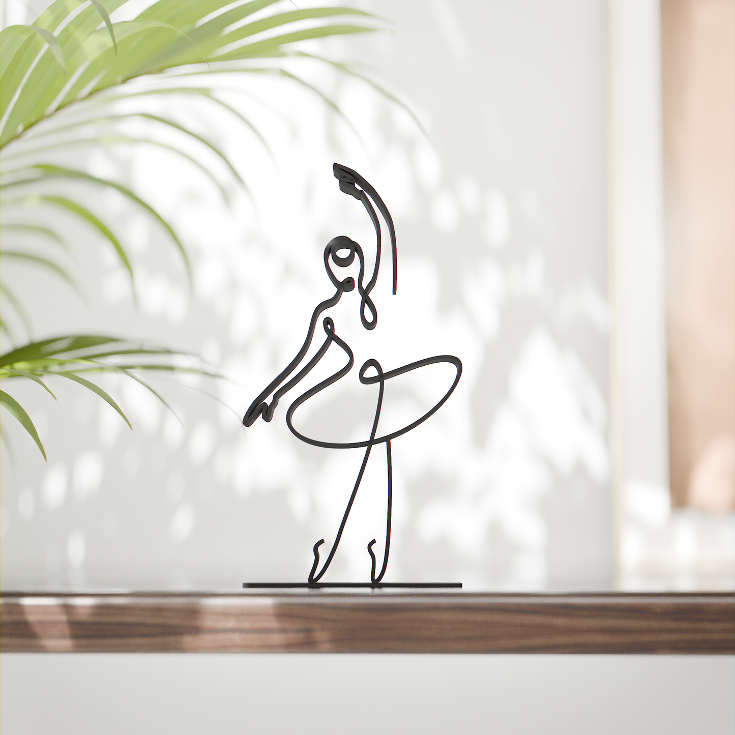 Ballerina 03 - Customized Line Art Figure