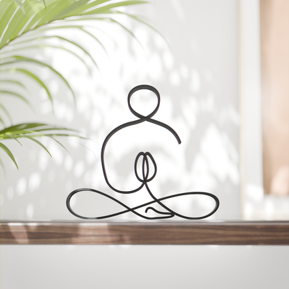 Yogi - Customized Line Art Figure