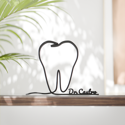 Dentist - Customized Line Art Figure