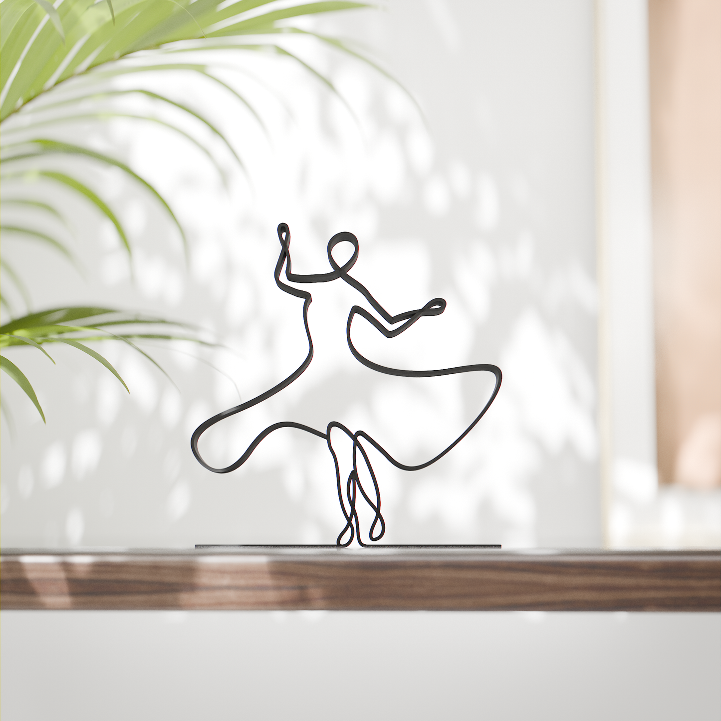Bollywood Dancer - Line Art Figure