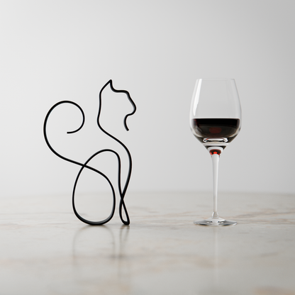 Cat 14 - Line Art Figure