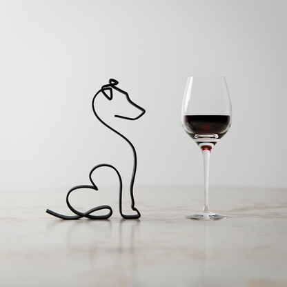 Jack Russell Terrier Dog 37 - Line Art Figure