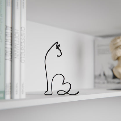 Siamese Cat 04 - Line Art Figure