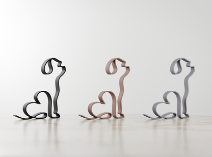 Havanese Dog 24 - Line Art Figure