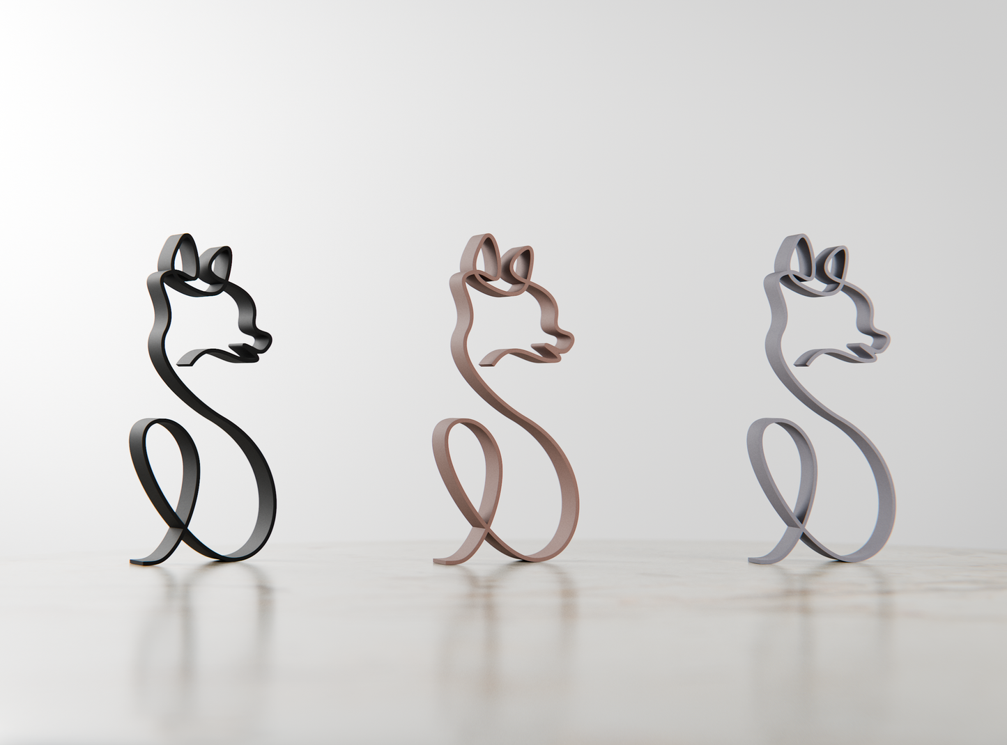 Chihuahua Dog 77 - Line Art Figure