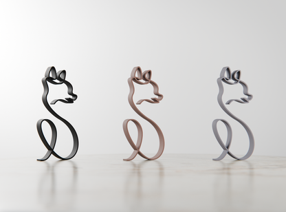 Chihuahua Dog 77 - Line Art Figure