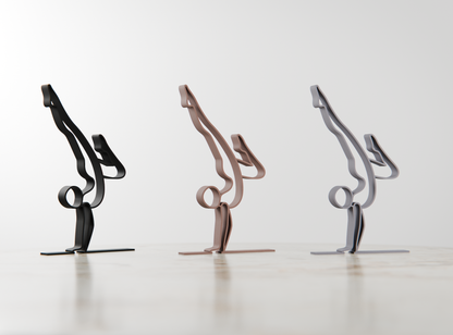 Gymnast - Customized Line Art Figure
