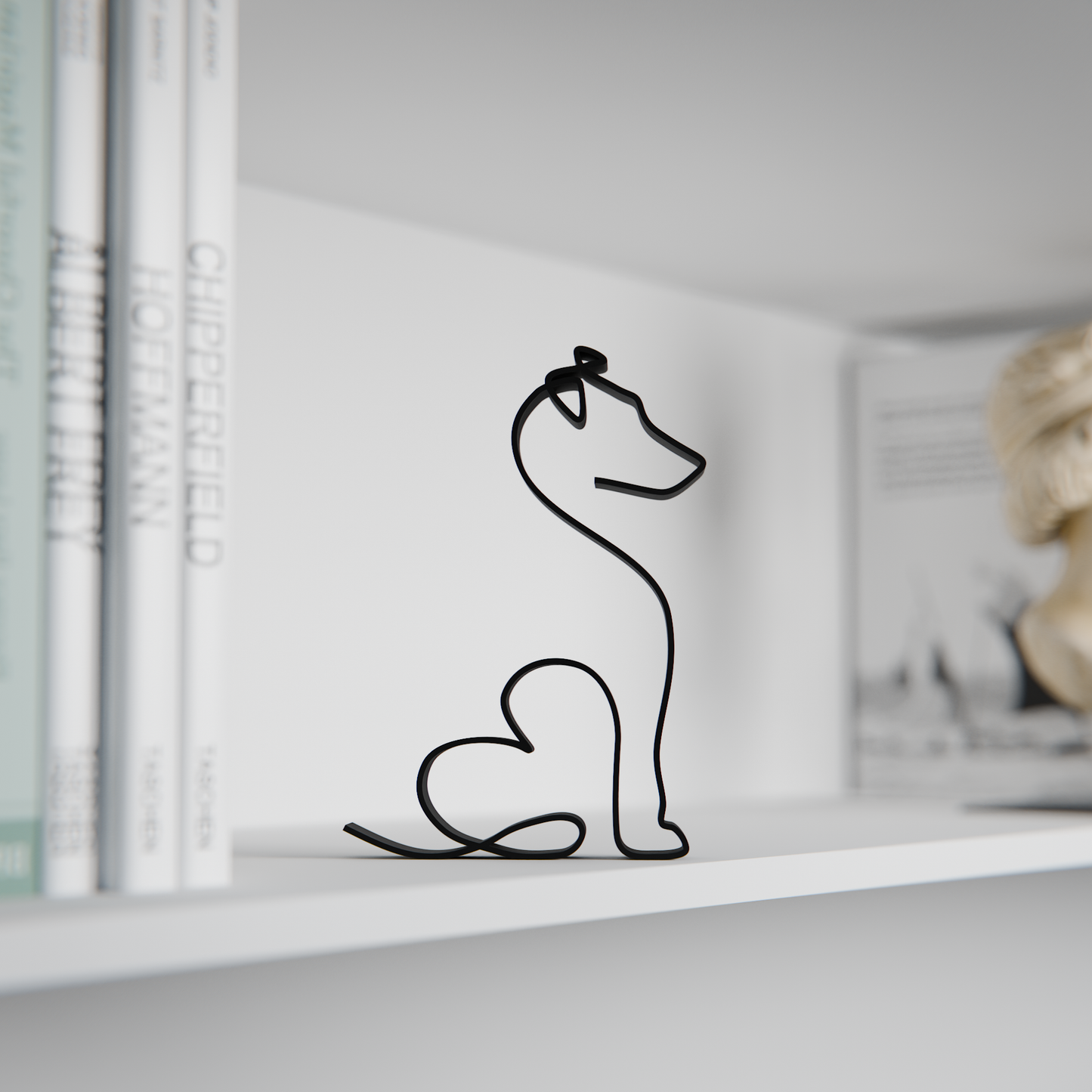 Jack Russell Terrier Dog 37 - Line Art Figure