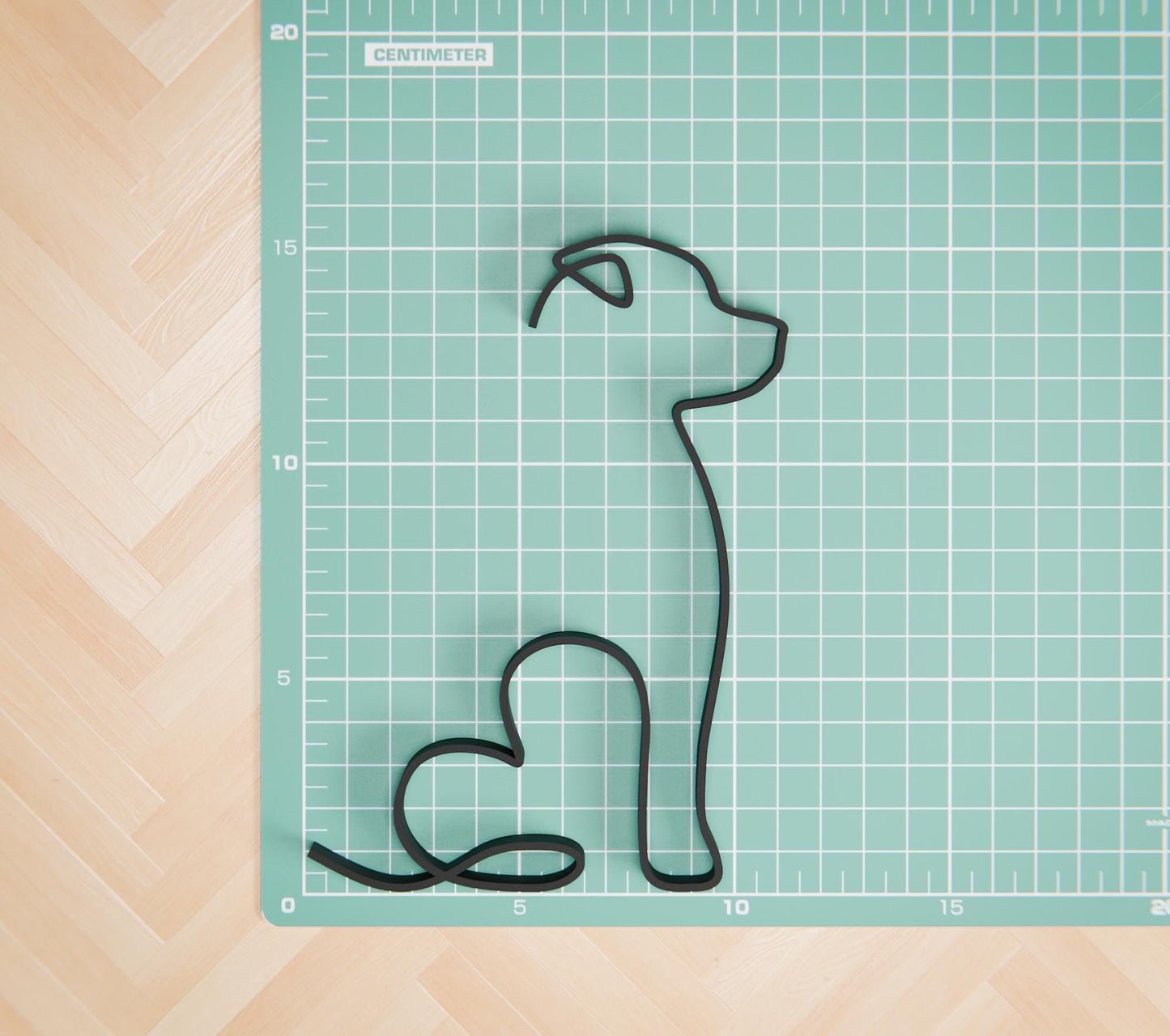 Anatolian Gift BoxAmerican Pitbull Terrier Dog 03 - Line Art Figure