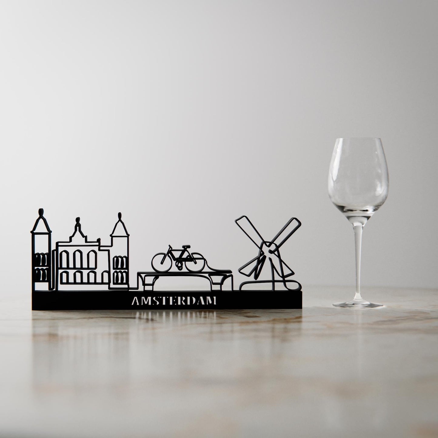 Anatolian Gift BoxAmsterdam Cityscape