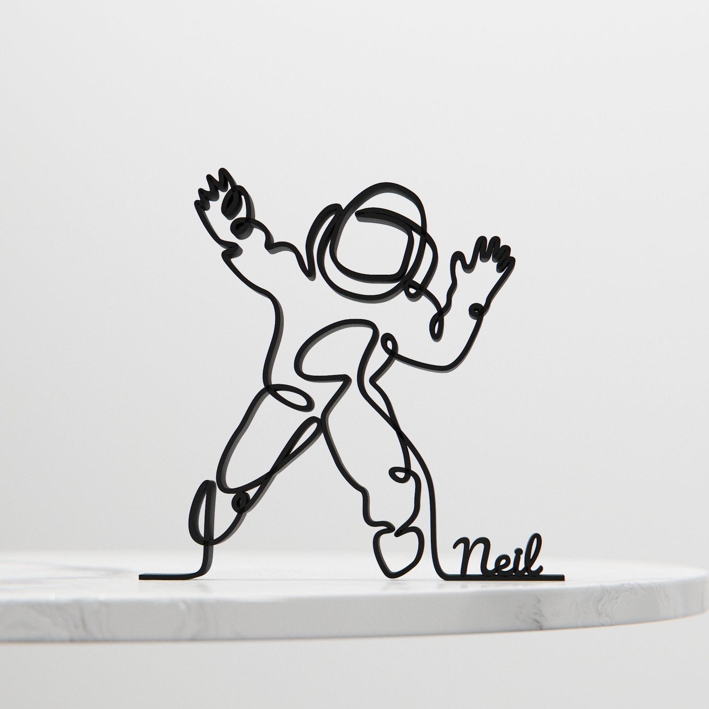 Anatolian Gift BoxAstronaut - Customized Line Art Figure