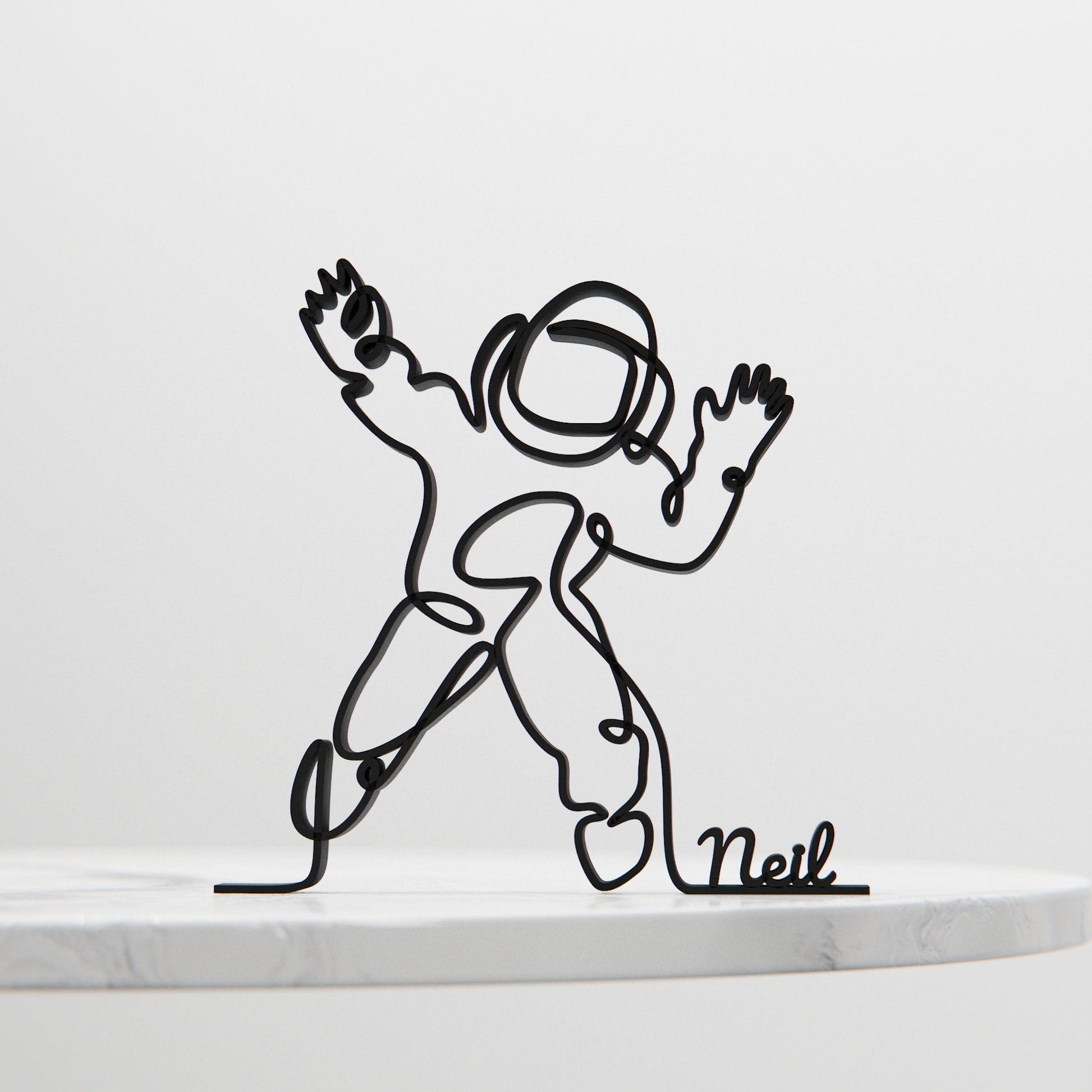 Anatolian Gift BoxAstronaut - Customized Line Art Figure