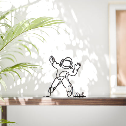 Anatolian Gift BoxAstronaut - Customized Line Art Figure