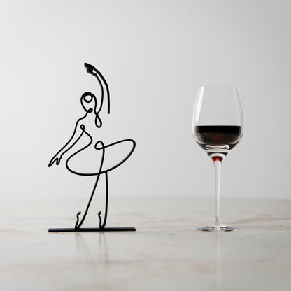 Anatolian Gift BoxBallerina 03 - Line Art Figure