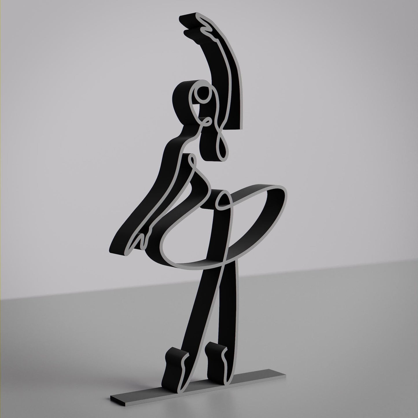 Anatolian Gift BoxBallerina 03 - Line Art Figure