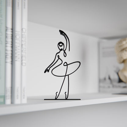 Anatolian Gift BoxBallerina 03 - Line Art Figure