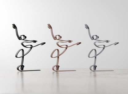 Anatolian Gift BoxBallerina - Line Art Figure