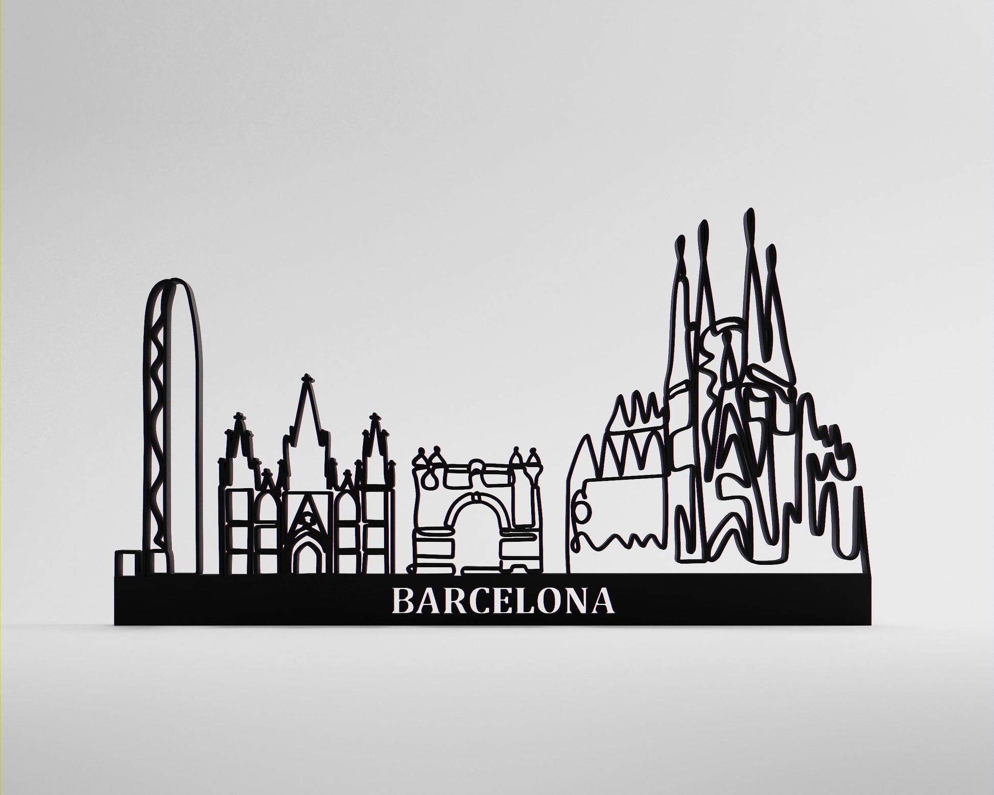 Anatolian Gift BoxBarcelona Cityscape