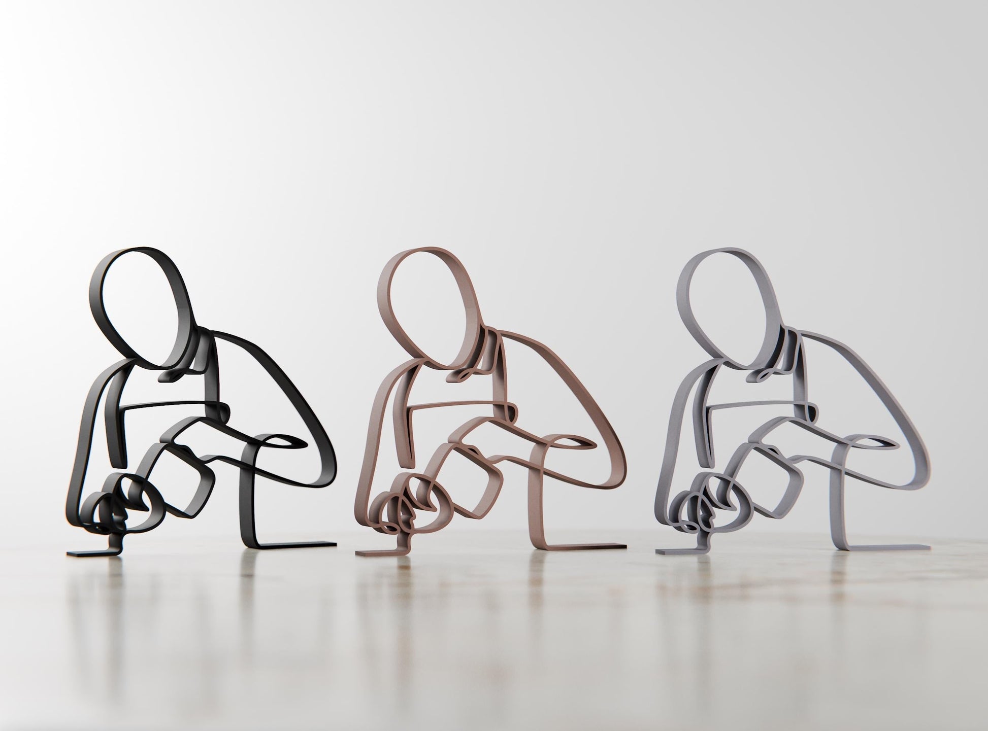 Anatolian Gift BoxBarista - Customized Line Art Figure