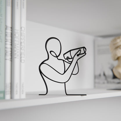 Anatolian Gift BoxBartender - Customized Line Art Figure