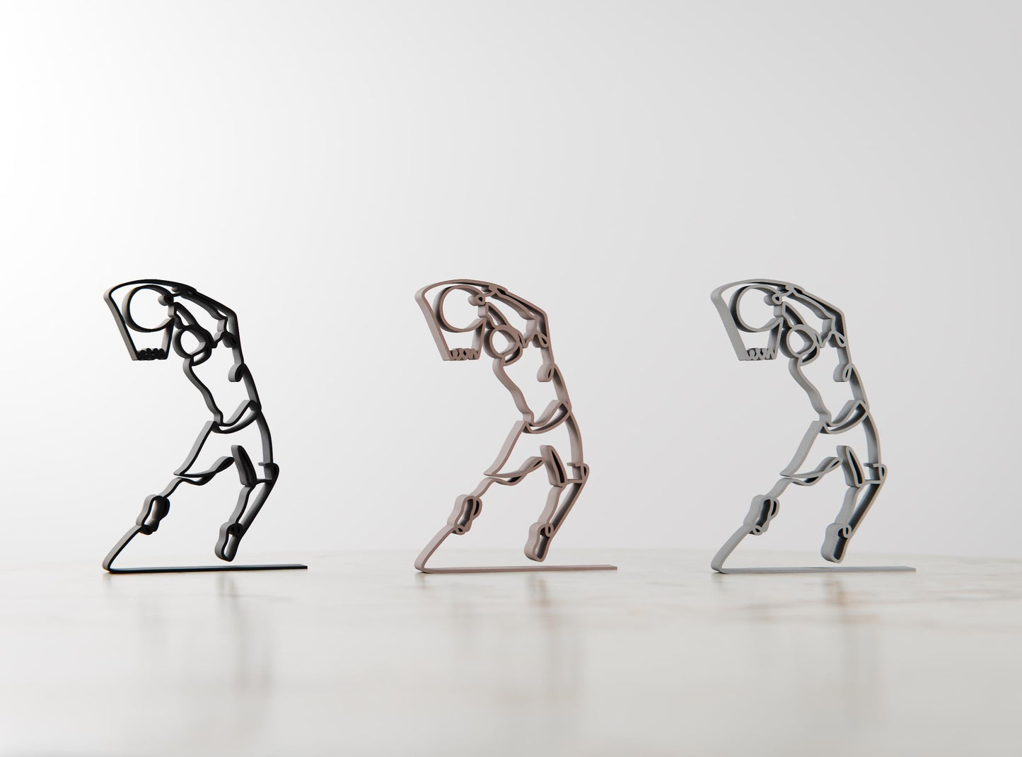 Anatolian Gift BoxBasketball Player - Customized Line Art Figure