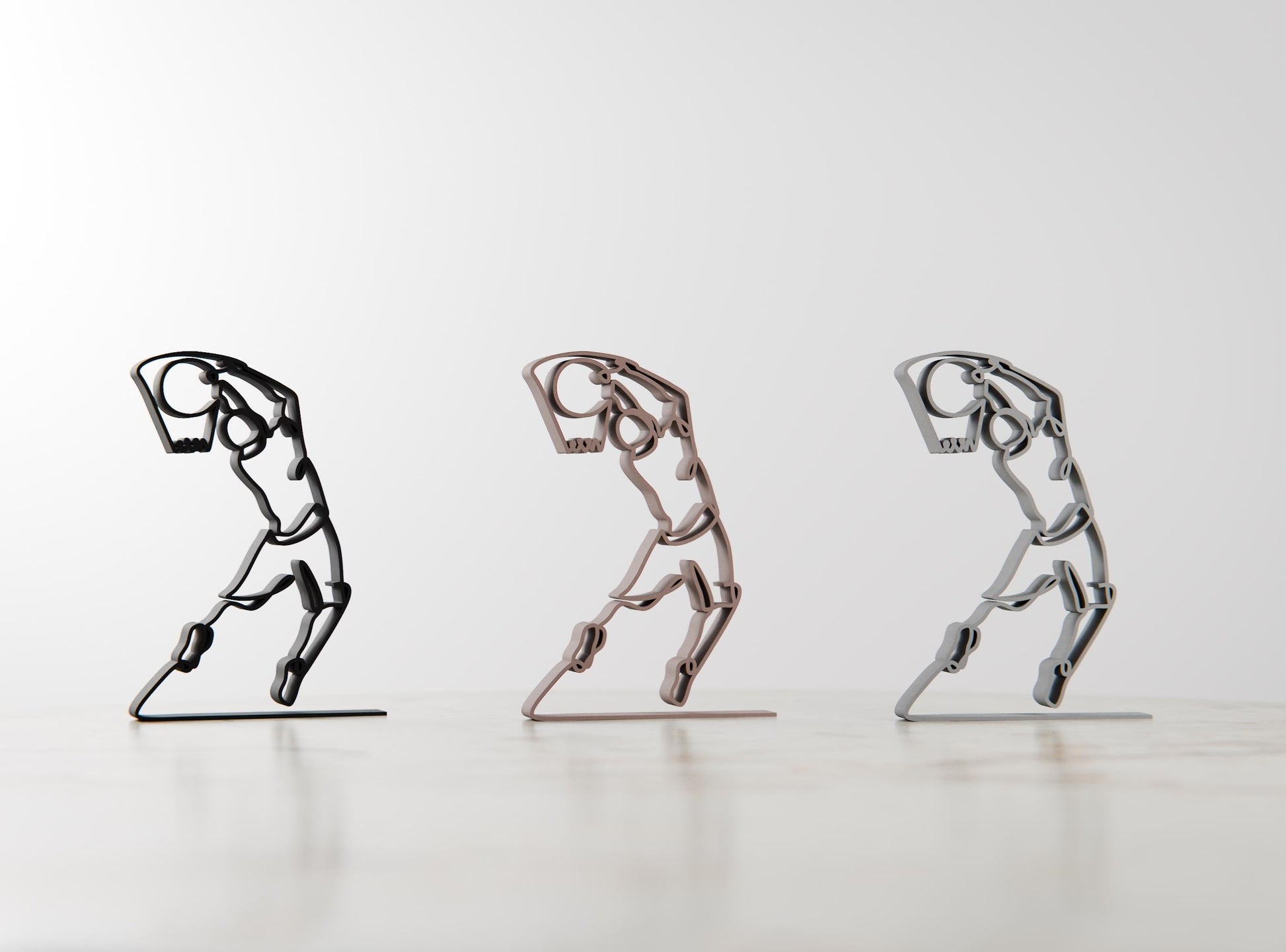 Anatolian Gift BoxBasketball Player - Customized Line Art Figure