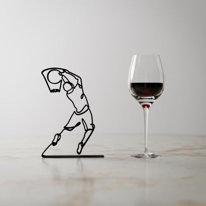 Anatolian Gift BoxBasketball Player - Customized Line Art Figure