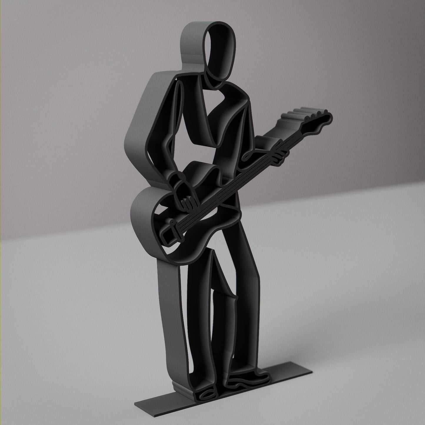 Anatolian Gift BoxBass Guitarist - Customized Line Art Figure