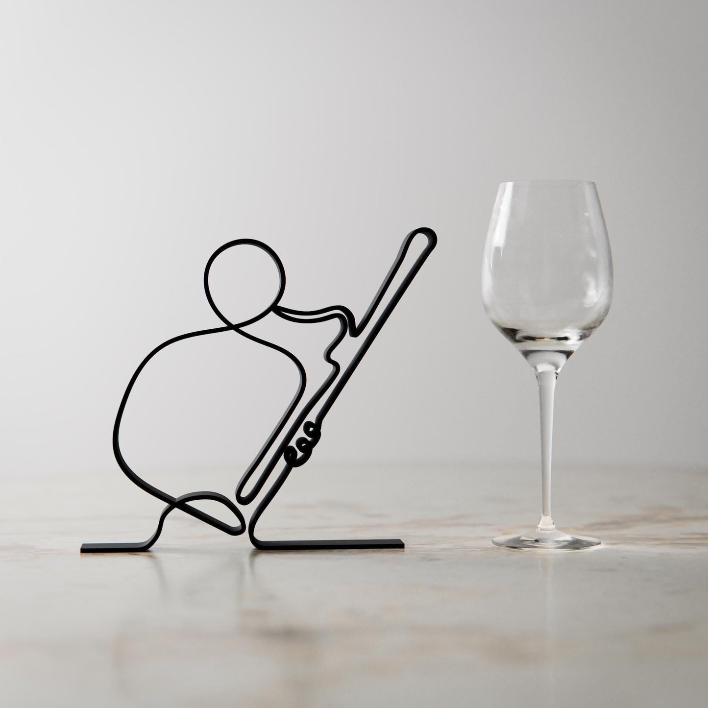 Anatolian Gift BoxBassoon Player - Customized Line Art Figure