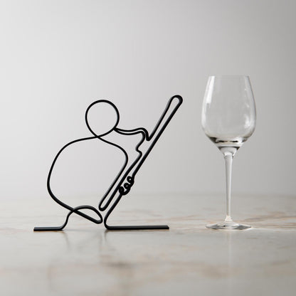 Anatolian Gift BoxBassoon Player - Customized Line Art Figure