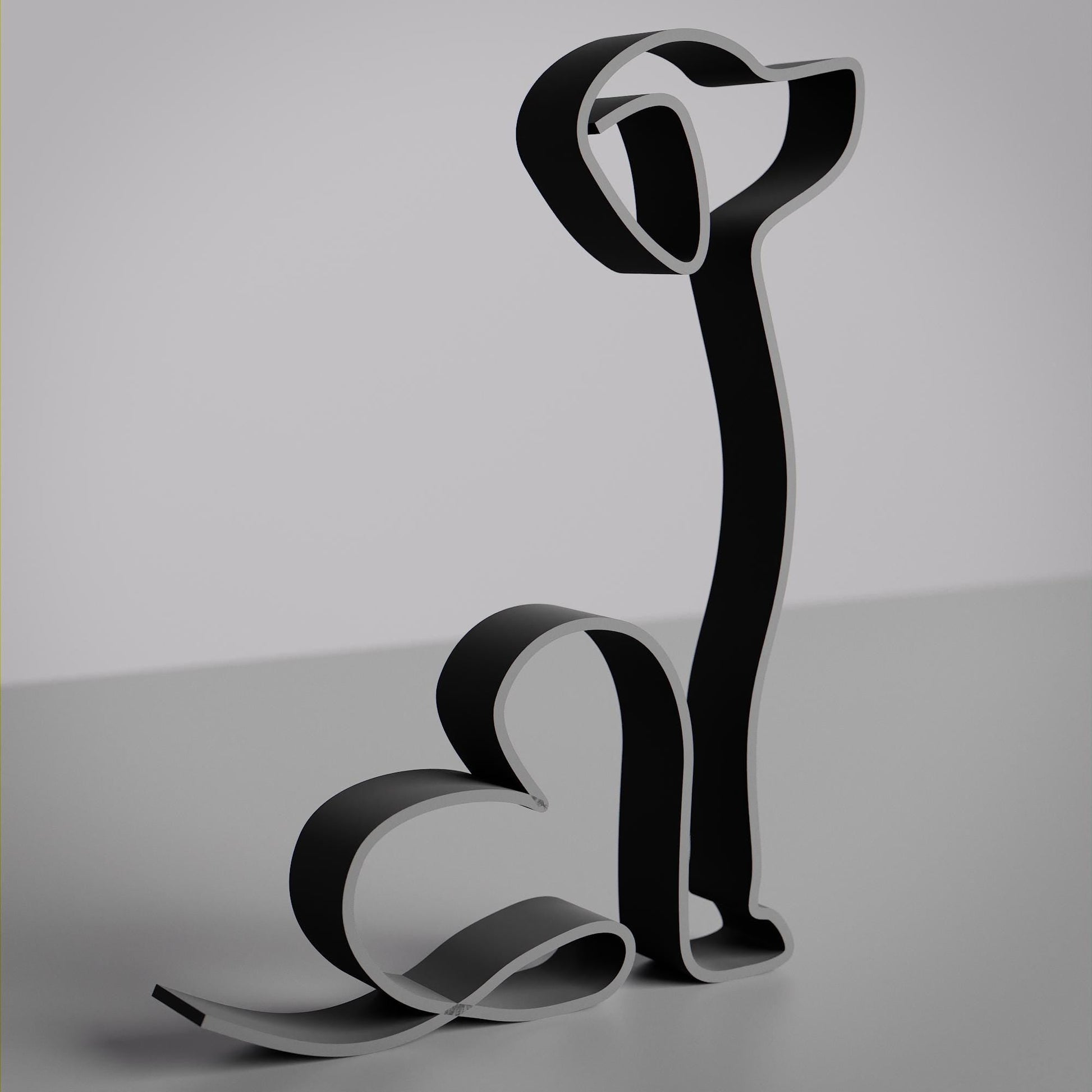 Anatolian Gift BoxBeagle Dog 13 - Line Art Figure