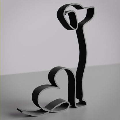 Anatolian Gift BoxBeagle Dog 13 - Line Art Figure