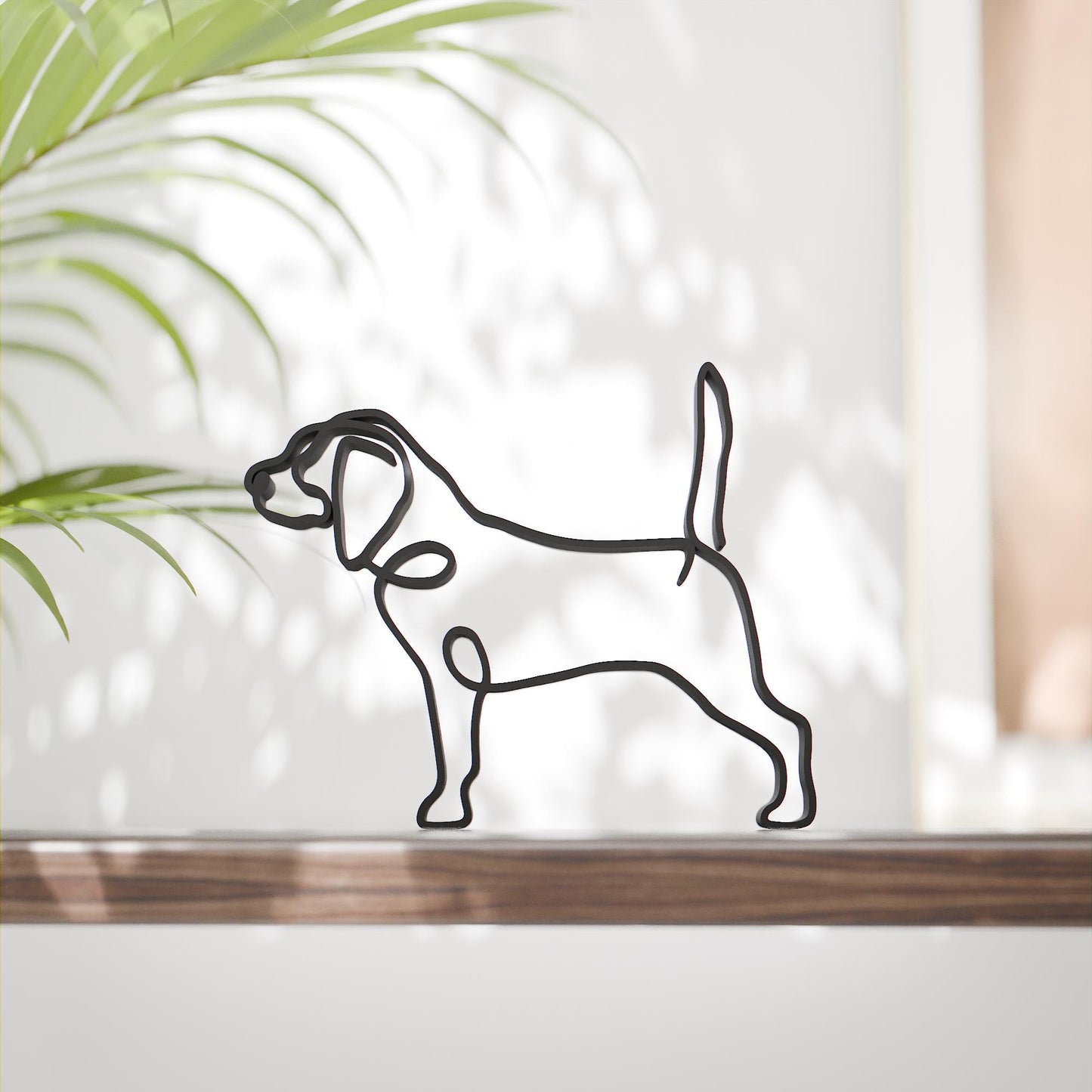 Anatolian Gift BoxBeagle Dog 81 - Line Art Figure