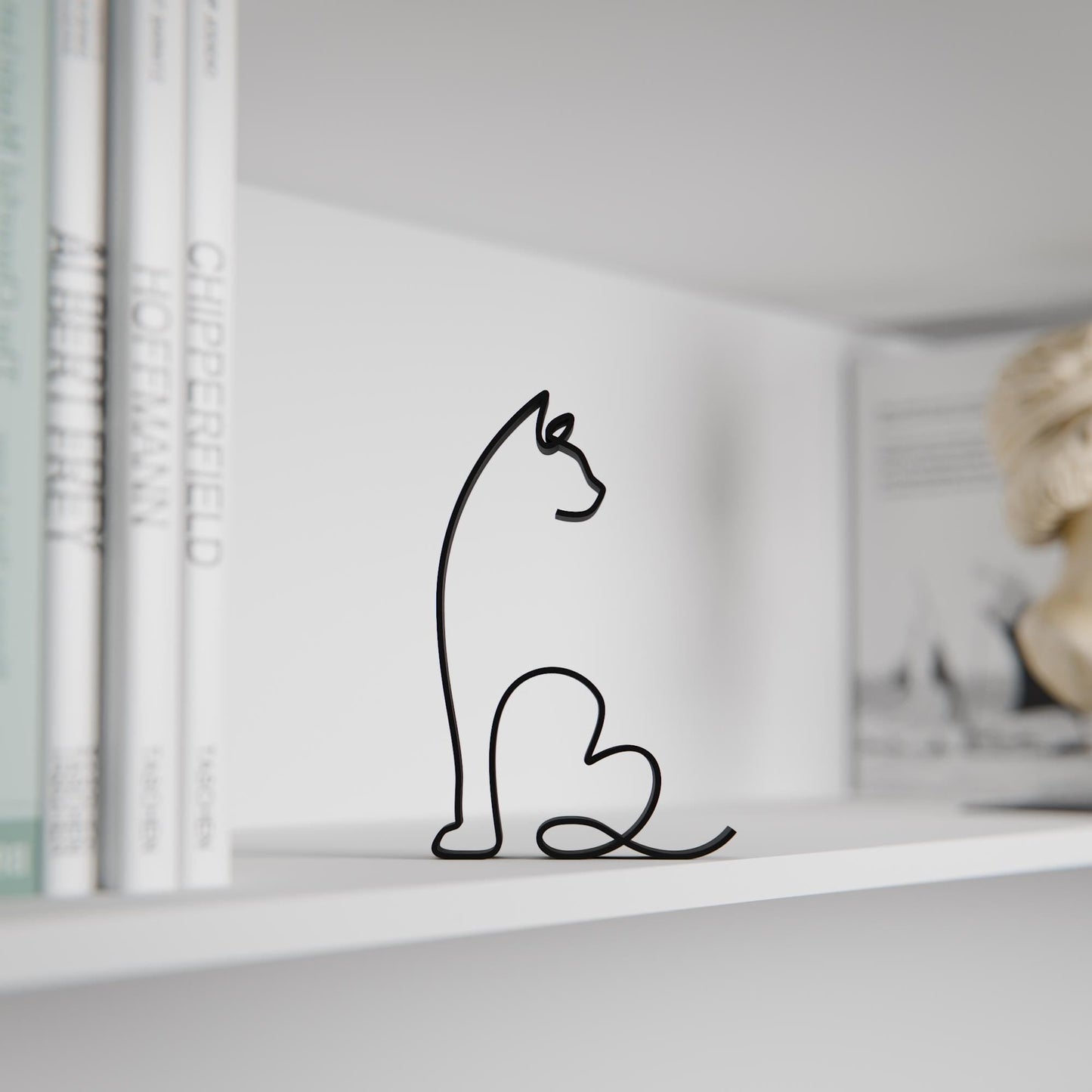 Anatolian Gift BoxBengal Cat 10 - Line Art Figure