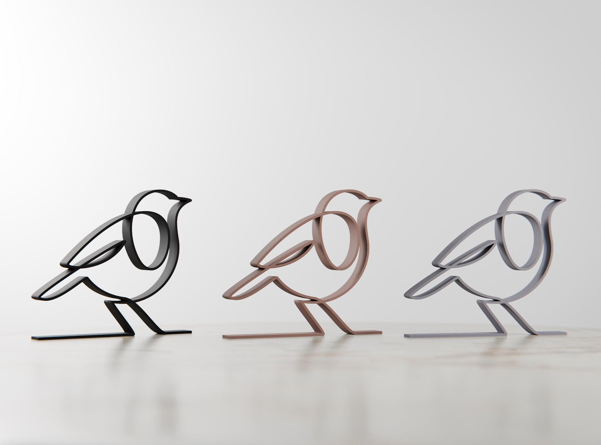 Anatolian Gift BoxBird Figure - Customized Line Art Figure